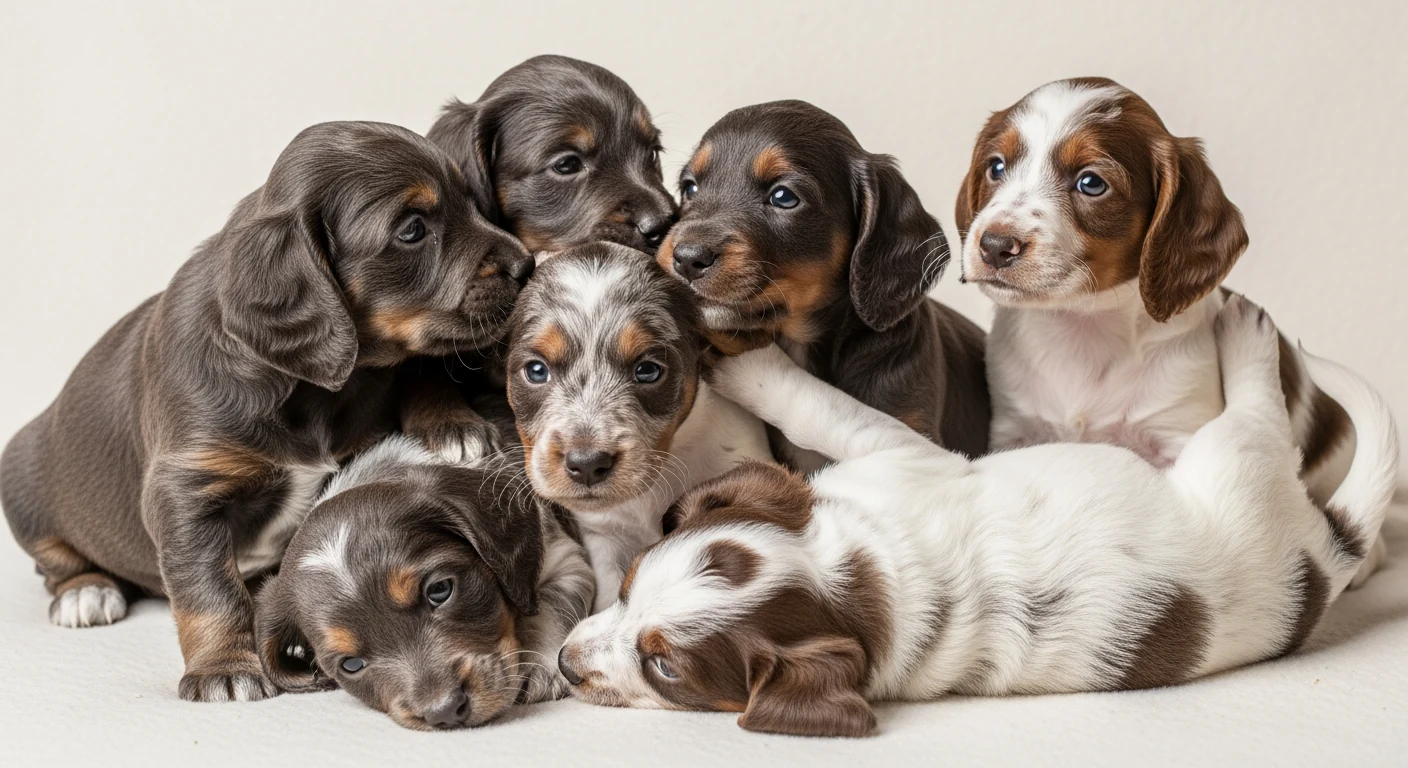 Portee de chiots Bolonka Zwetna, verifier la qualite avant l'import